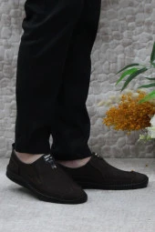 Mehmet Mete 42085 Bordolli Nubuk Çok Yumuşak İç Ve Dış Hakiki Deri Erkek Ayakkabı thumbnail 6