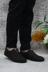 Mehmet Mete 42085 Bordolli Nubuk Çok Yumuşak İç Ve Dış Hakiki Deri Erkek Ayakkabı thumbnail 7