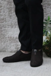 Mehmet Mete 42085 Bordolli Nubuk Çok Yumuşak İç Ve Dış Hakiki Deri Erkek Ayakkabı thumbnail 8