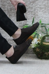 Mehmet Mete 42085 Bordolli Nubuk Çok Yumuşak İç Ve Dış Hakiki Deri Erkek Ayakkabı thumbnail 10