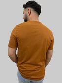 Erkek Sport Sıfır Yaka Tarçın Tişört - 7