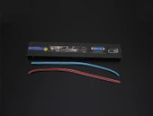 OMSA Fiat Doblo Krom Cam Alt Çıtası 2 Parça 2022 ve Sonrası thumbnail 2