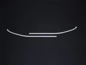 OMSA Fiat Doblo Krom Cam Alt Çıtası 2 Parça 2022 ve Sonrası thumbnail 1