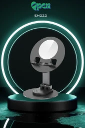Qpen EH222 360° Ayarlanabilir Katlanabilir Masaüstü Telefon Tutucu thumbnail 2
