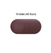 Bay-Tec Cırt Zımpara  40 Kum 115 mm 10 Adet - 3