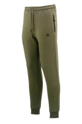 Erkek Düz Paça Mevsimlik Lastikli Haki Eşofman Altı - 1