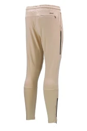 Erkek Standart Fit Lastikli Çizgi Detaylı Bej Eşofman Altı - 3