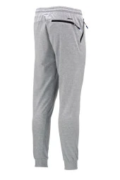 Erkek Düz Paça Rahat Kesim Lastikli Gri Eşofman Altı - 3