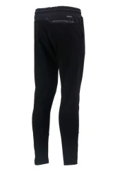 Erkek Esnek Lastikli Rahat Siyah Eşofman Altı - 3