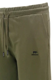 Erkek Esnek Lastikli Rahat Haki Eşofman Altı - 4