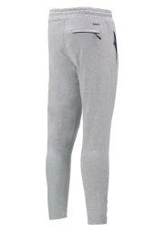 Erkek Düz Paça Standart Fit Lastikli Gri Eşofman Altı - 3