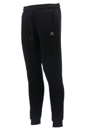 Erkek Yazlık Standart Fit Lastikli Siyah Eşofman Altı - 1