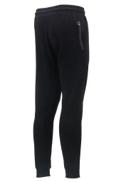 Erkek Yazlık Standart Fit Lastikli Siyah Eşofman Altı - 3