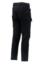 Erkek Fit Şık Cepli Taktik Siyah Pantolon - 3