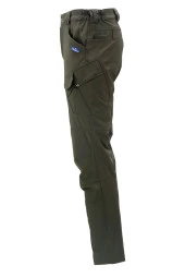 Erkek Fit Şık Cepli Taktik Haki Pantolon - 2