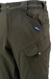 Erkek Fit Şık Cepli Taktik Haki Pantolon - 4