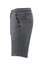 Erkek Likralı Esnek Lastikli Antrasit Şort - 2