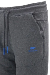 Erkek Likralı Esnek Lastikli Antrasit Şort - 4