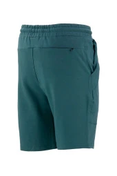 Erkek Likralı Yazlık Esnek Yeşil Şort - 3