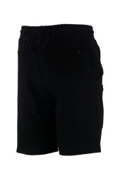 Erkek Likralı Yazlık Esnek Siyah Şort - 3