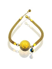 Trend Viyana Zincir 22 Ayar Çeyrek Altınlı Altın Bileklik thumbnail 1