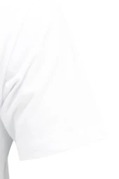 Erkek Bisiklet Yaka Yazlık Göğüs Baskılı Standart Fit Beyaz T-Shirt - 3