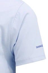 Erkek Bisiklet Yaka Yazlık Göğüs Baskılı Standart Fit Mavi T-Shirt thumbnail 3