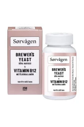 Sorvagen Brewer's Yeast (Bira Mayası) Vitamin B12 Anne Sütü Arttırıcı 250 Tablet - 2