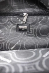 Kadın Deri Görünümlü Kilitli Kahverengi Çanta - 7