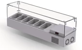 Iceinox Set Üstü Saladbar Cam Kapak GN 1/4-150: 6 Adet - 1