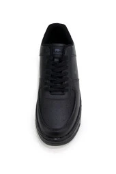 Erkek Günlük Ortabetik Snekars Siyah Füme Spor Ayakkabı - 6