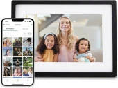 Skylight 10 Inc Dijital Resim Çerçevesi - Dokunmatik - Telefon Kontrollü, Siyah - 1
