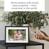 Skylight 10 Inc Dijital Resim Çerçevesi - Dokunmatik - Telefon Kontrollü, Siyah - 2