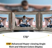 KODAK WiFi Dijital Resim Çerçevesi, 10.1 Inc Dokunmatik Ekran, 32GB Alan - 5