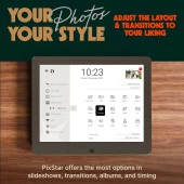 Pix-Star 10 Inc WiFi Dijital Resim Çerçevesi - Ücretsiz Bulut Depolamaya Sahip - 5