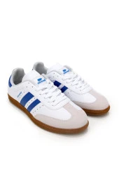 Erkek Günlük Bağcıklı Beyaz Saks Spor Ayakkabı - 2