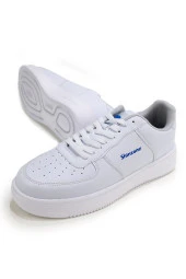 Kadın Günlük Yüksek Tabanlı Beyaz Saks Spor Ayakkabı - 3