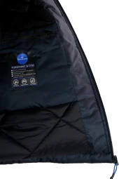 Erkek Kapişonlu Cepli Lacivert Yelek - 4