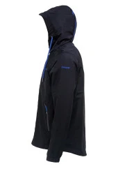 Erkek Suya ve Rüzgara Dayanıklı Siyah Yağmurluk - 2