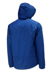 Erkek Suya ve Rüzgara Dayanıklı Mavi Yağmurluk - 3