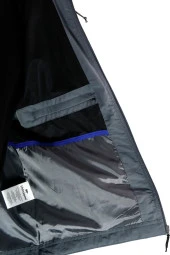 Erkek Suya ve Rüzgara Dayanıklı Gri Yağmurluk - 4