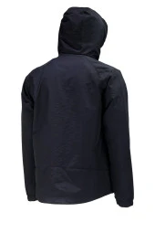 Erkek Suya ve Rüzgara Dayanıklı Siyah Yağmurluk - 3