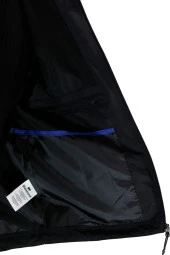 Erkek Suya ve Rüzgara Dayanıklı Siyah Yağmurluk - 4