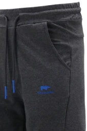 Erkek Likralı Yazlık Esnek Lastikli Antrasit Şort - 4