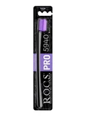 Rocs Pro 5940 Ultra Soft Diş Fırçası - Siyah Mor - 3