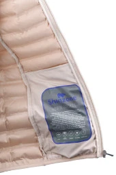 Kadın Şişme Bej Cepli Yelek - 3