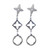 Çelik Sallantılı Küpe Tasarım Sallantılı Küpe UNK-574 thumbnail 1