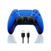 Cosmostech PLAYX PS4 ,PC , Android Tv , Tv Box Mobil Uyumlu Kablosuz Controller Gamepad Oyun Kolu Mavi thumbnail 2