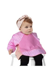 Sevibebe Eko Kollu Mama Önlüğü Pembe Benek - 2