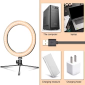 Zore CT-001 Işıklı Tripod Ring Light - 3